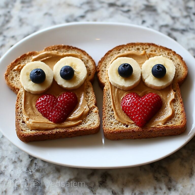 Fruity Teddy Bear Toasts Recipe