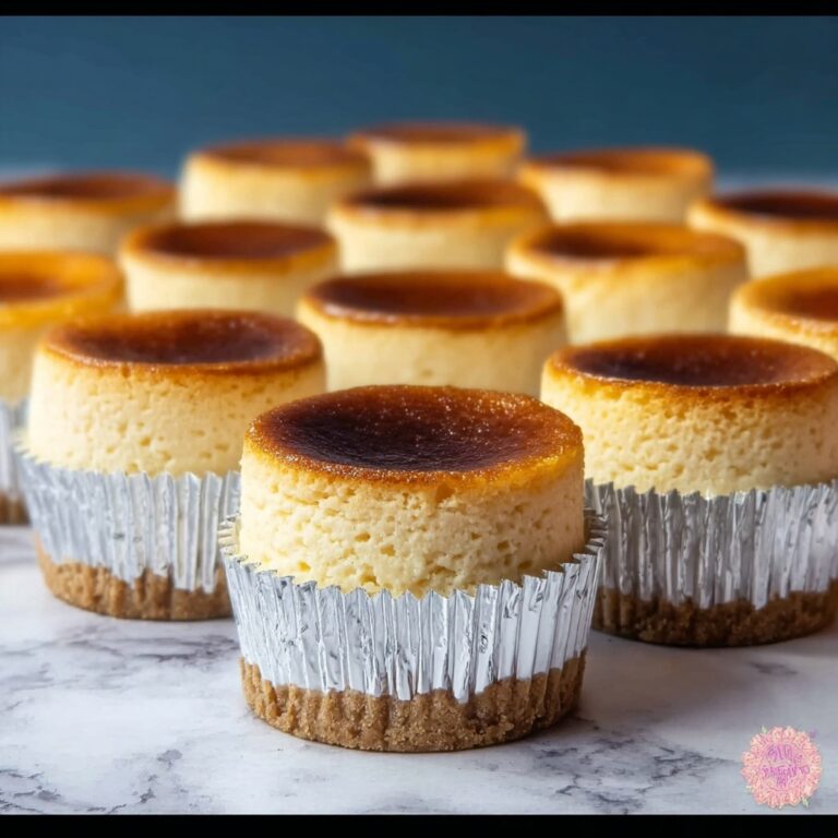 Mini Japanese Cheesecakes Recipe