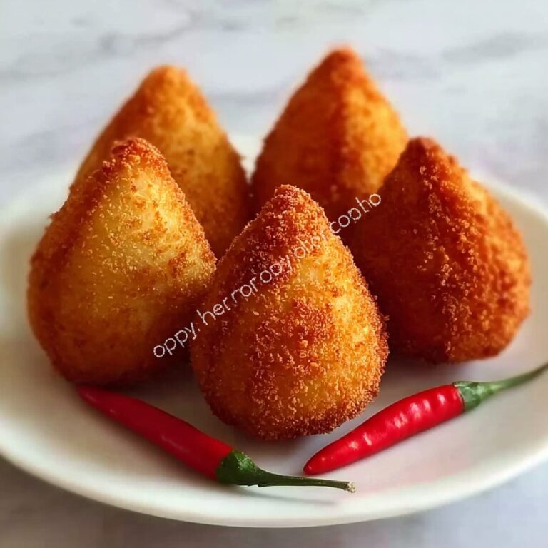 Irresistible Traditional Coxinhas: Brazilian Chicken Croquettes Recipe