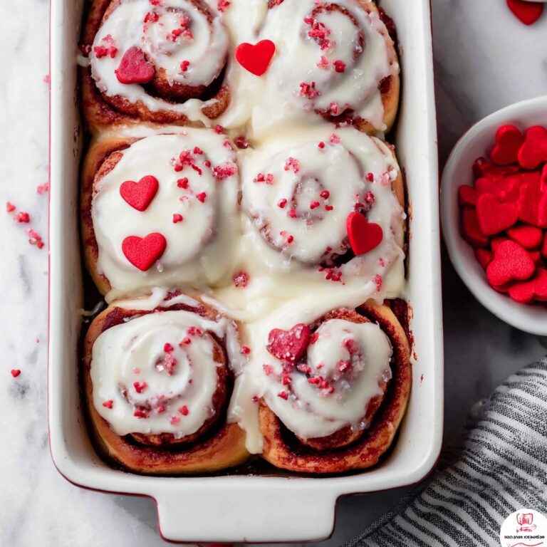 Red Velvet Cinnamon Rolls Recipe