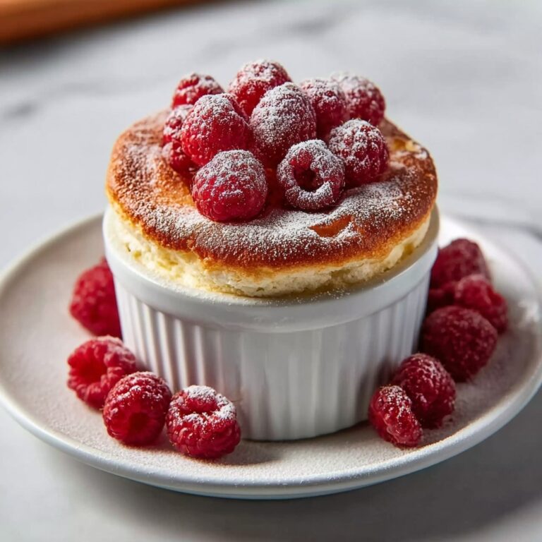 Irresistible Raspberry Soufflés Recipe