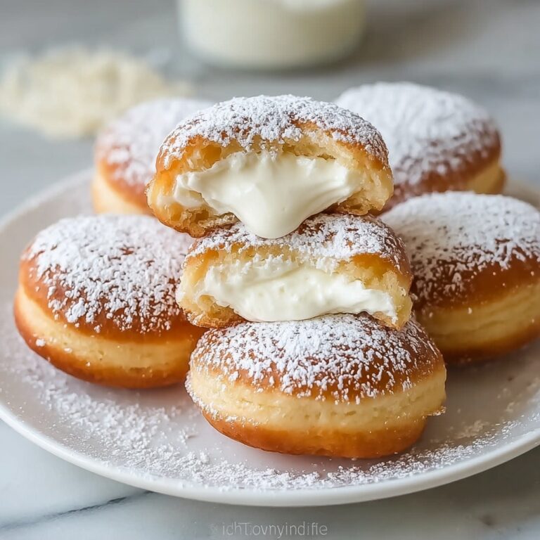 Italian Cream Bombs: Classic Fried Donuts with Rich Custard Filling Recipe