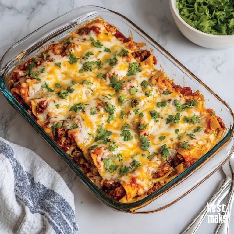 Beef Enchilada Casserole Recipe