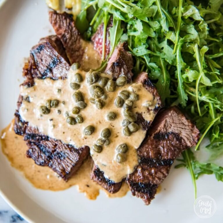 Perfect Steak with Peppercorn Sauce Recipe