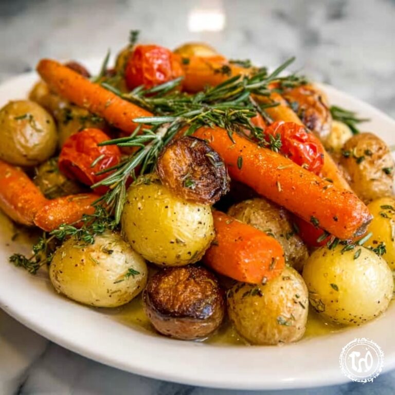 Roasted Potatoes and Carrots with Herbs: Crispy & Flavorful Delight Recipe