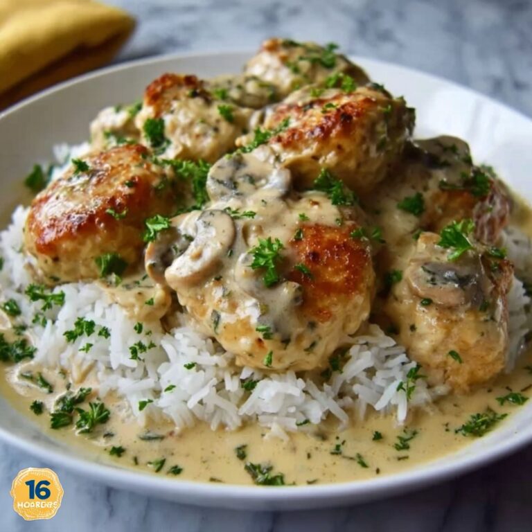 Creamy Smothered Chicken and Rice Dinner Recipe