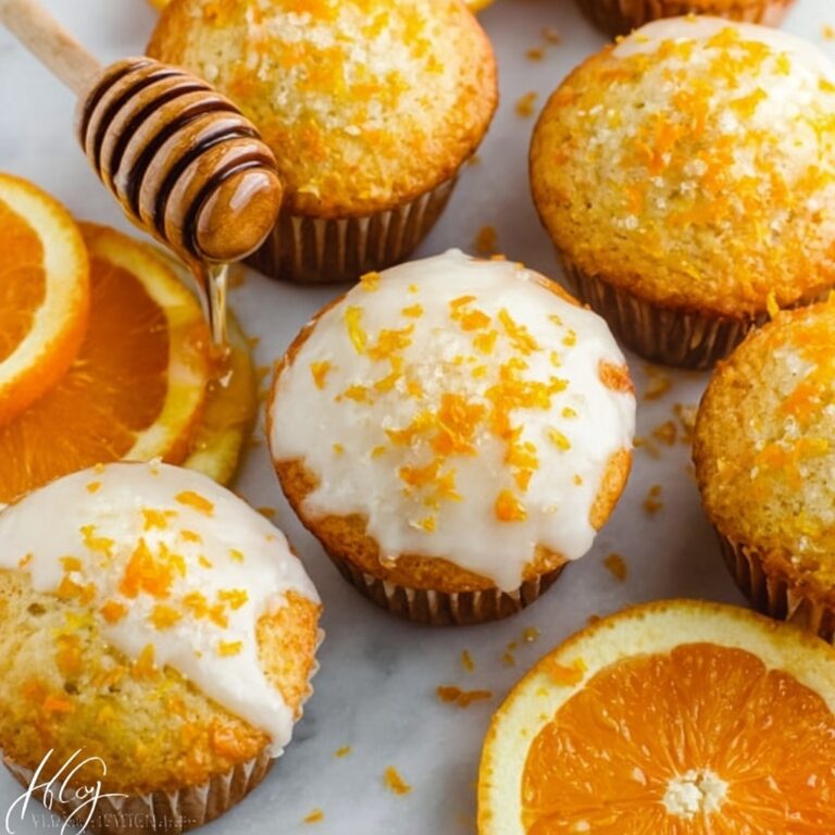 Orange Muffins with Orange Glaze Recipe