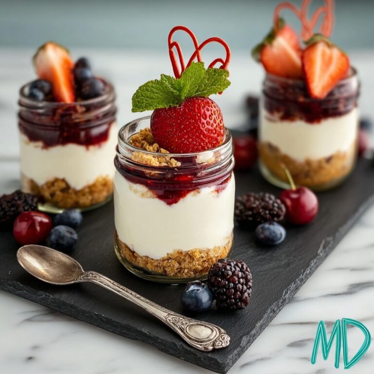 Protein Cottage Cheesecake Jars: Guilt-Free Dessert Bliss Recipe