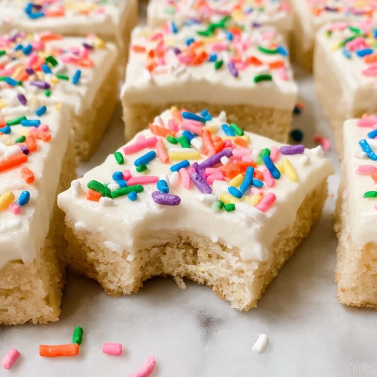 Frosted Sugar Cookie Bars Recipe