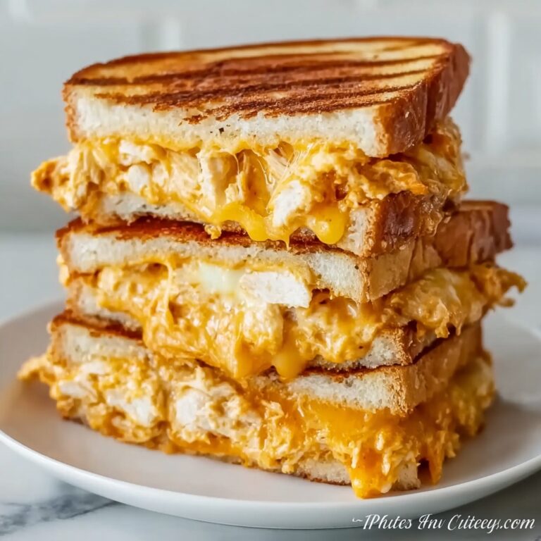 Buffalo Chicken Grilled Cheese Recipe