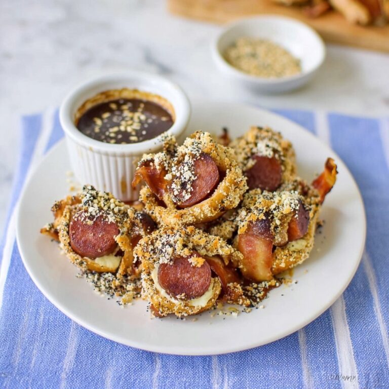 Everything Bagel Kielbasa Braid Recipe