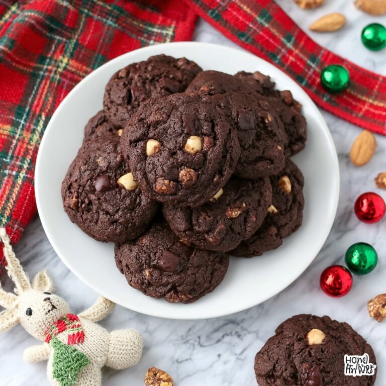 Dark Chocolate Cherry Cookies Recipe
