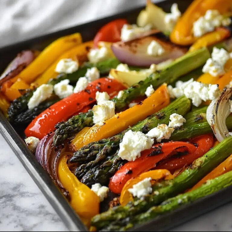 Quick Roasted Vegetables with Goat Cheese Recipe