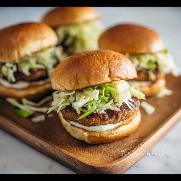 Chicken Teriyaki Burgers with Sesame Slaw Recipe