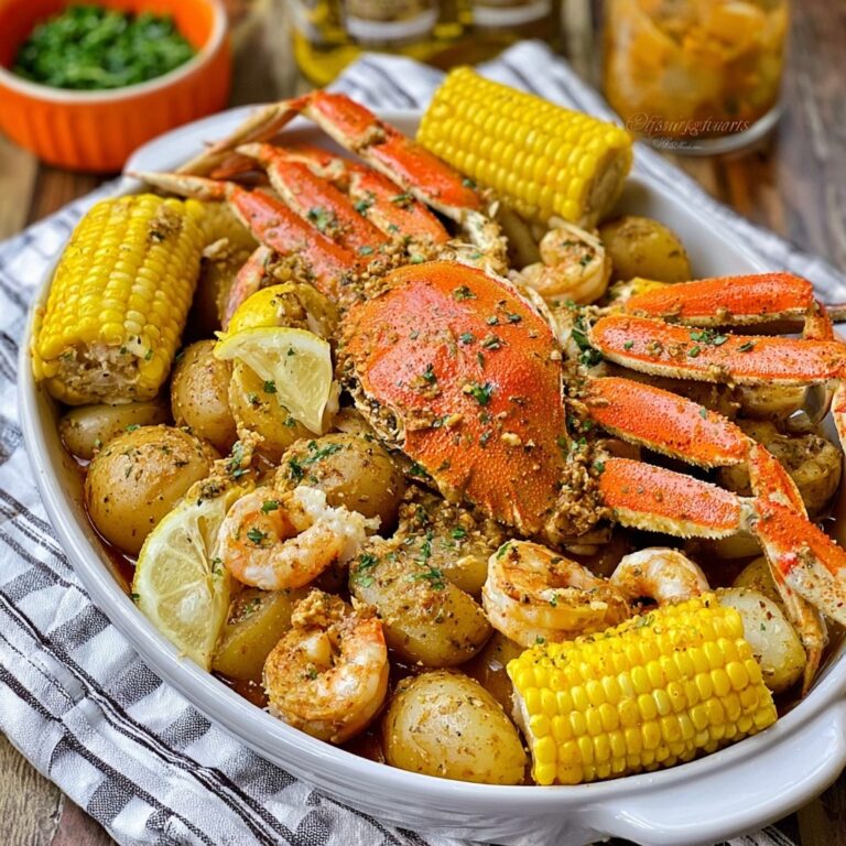 Cajun Seafood Boil with Garlic Butter Sauce for Summer Fun Recipe