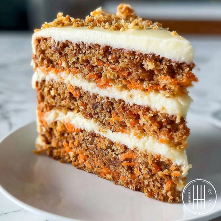 Healthy Carrot Cake with Greek Yogurt Frosting Recipe