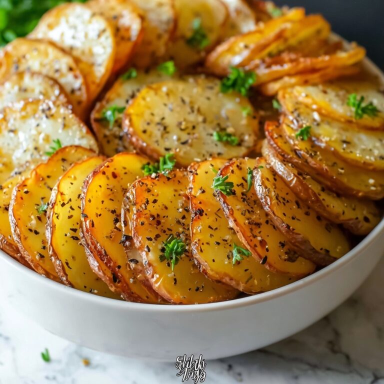 Air Fryer Sliced Potatoes Recipe