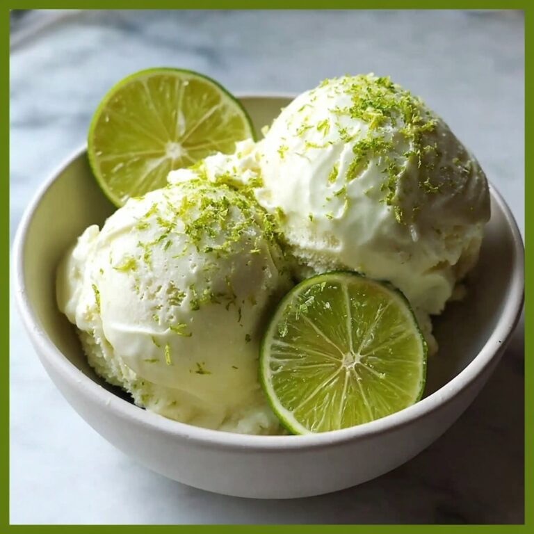Coconut Lime Ice Cream Recipe: Creamy Bliss for Summer Joy Recipe