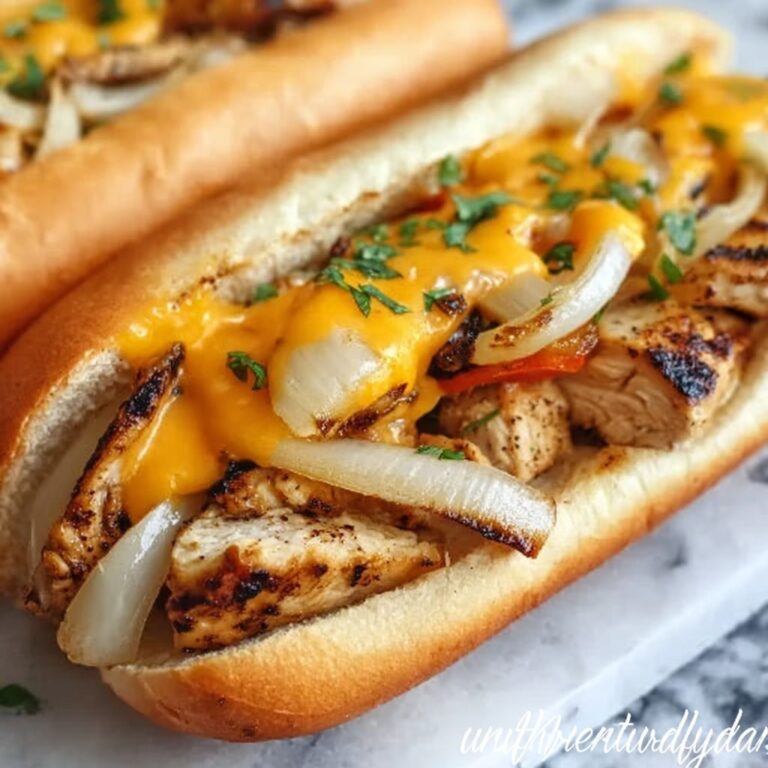 Chicken Cheese Steak Sandwiches Recipe