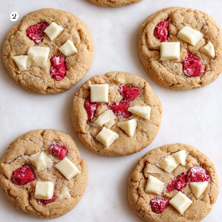 Raspberry White Chocolate Almond Flour Cookies (GF) Recipe