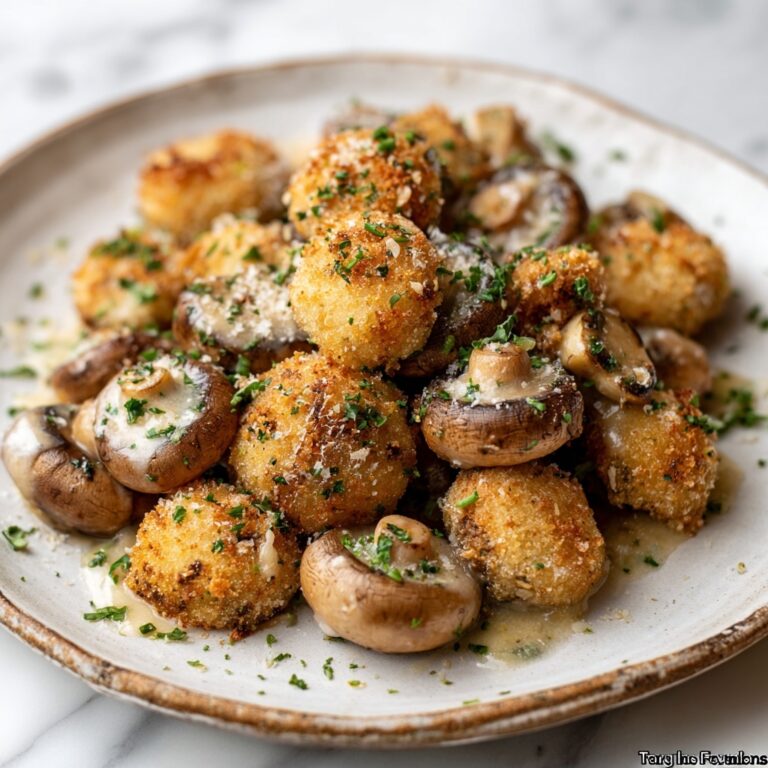 Crispy Garlic Mushroom Bites Recipe