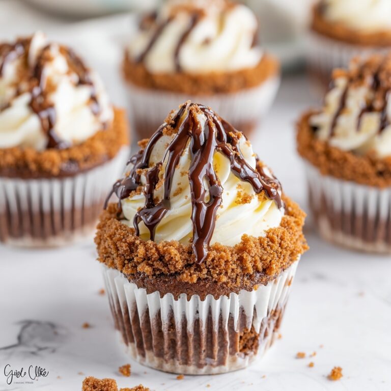 Nutella Cheesecake Cupcakes Recipe