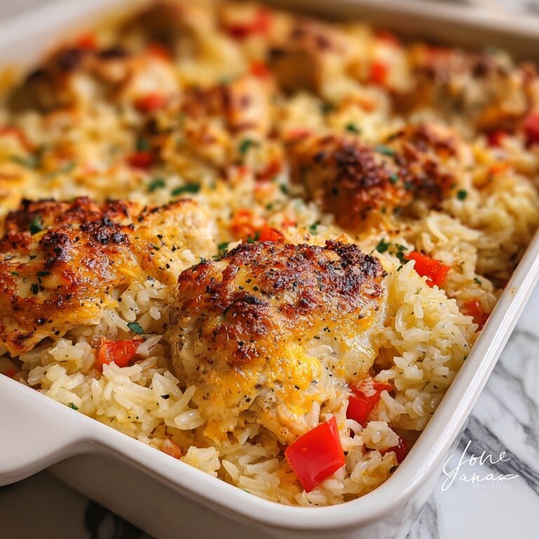 Italian Chicken Rice Casserole Recipe