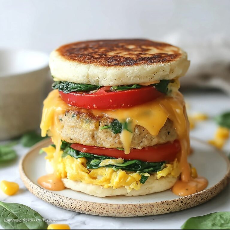Protein-Packed Breakfast Sandwich for Energized Mornings Recipe