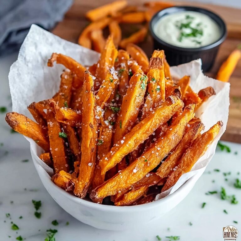 Air Fryer Crispy Sweet Potato Fries Recipe