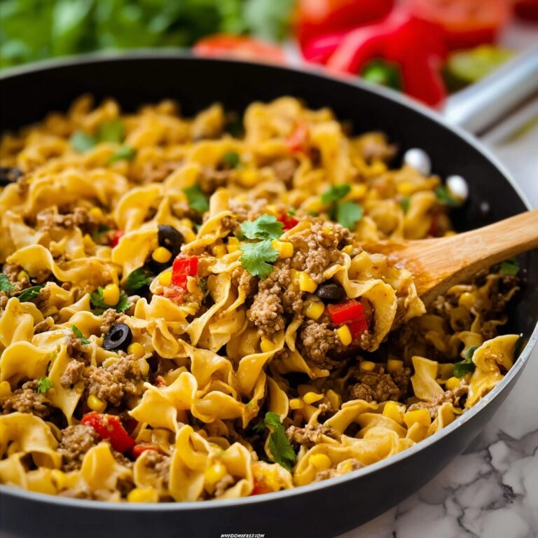 Taco Noodle Skillet Recipe