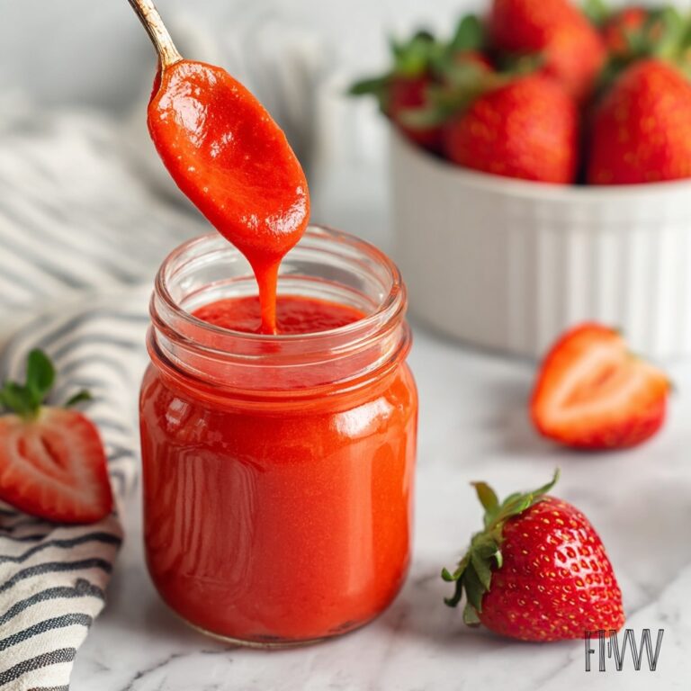 Homemade Fresh Strawberry Curd (Eggless & Dairy-Free) Recipe