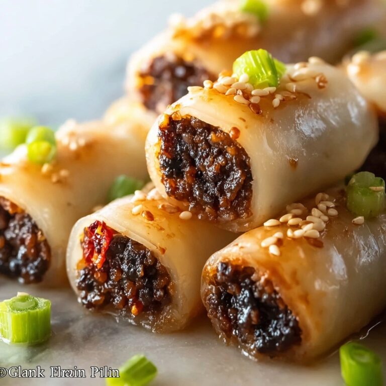Spicy Beef Dumpling Rolls Recipe