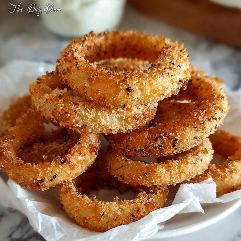 Crispy Fried Onion Rings Recipe