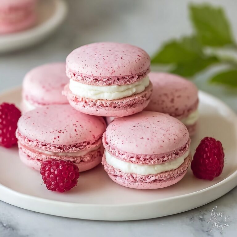 Raspberry Macarons Recipe