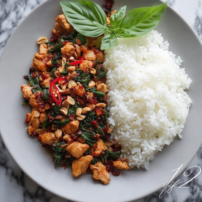 Spicy Thai Basil Chicken (Pad Krapow Gai) Recipe