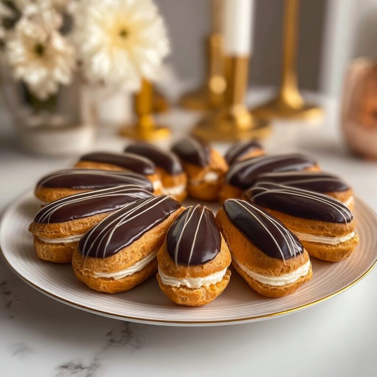 Mocha Éclairs Recipe