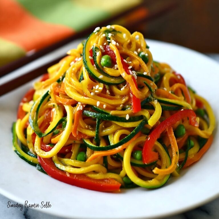 Zucchini Noodle Stir-Fry Recipe