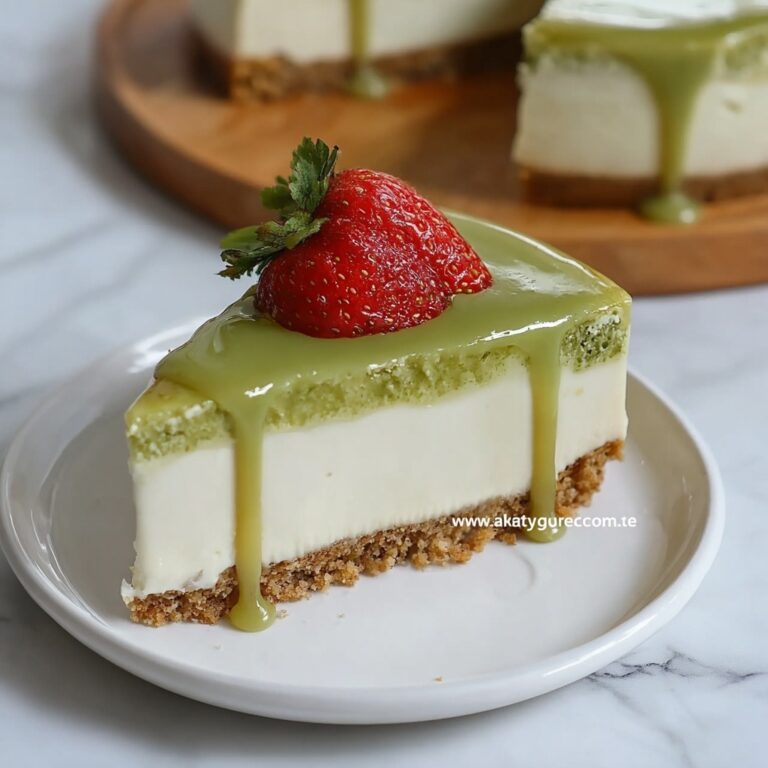 No-Bake Pistachio Cheesecake Recipe