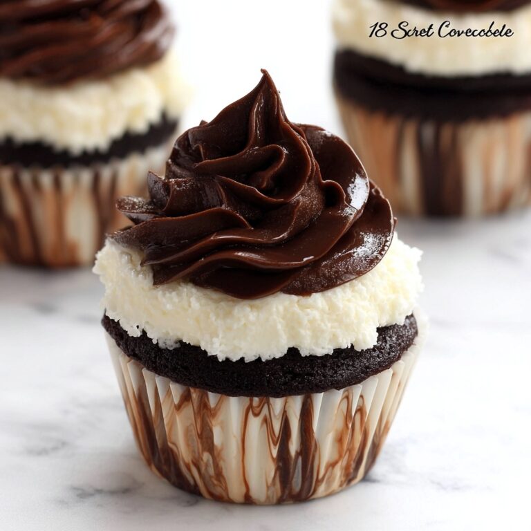 Chocolate Cheesecake Cupcakes with Whipped Ganache Frosting Recipe