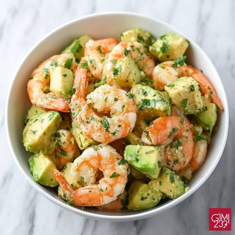 Zesty Avocado Shrimp Salad for a Refreshing Meal Upgrade Recipe