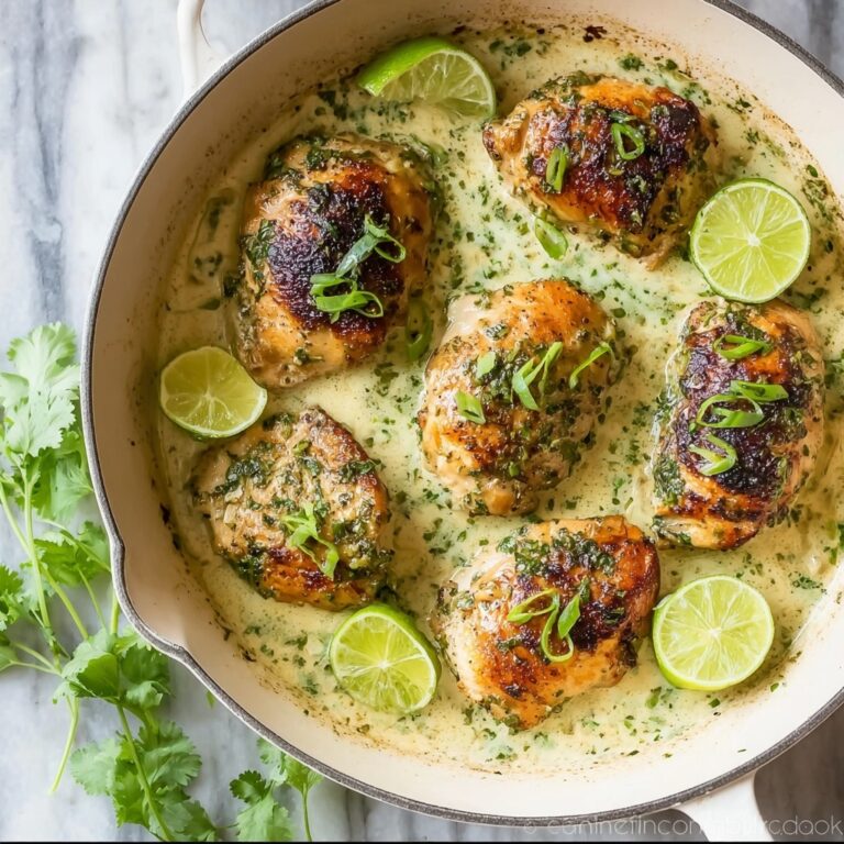 Creamy Coconut Lime Chicken Recipe