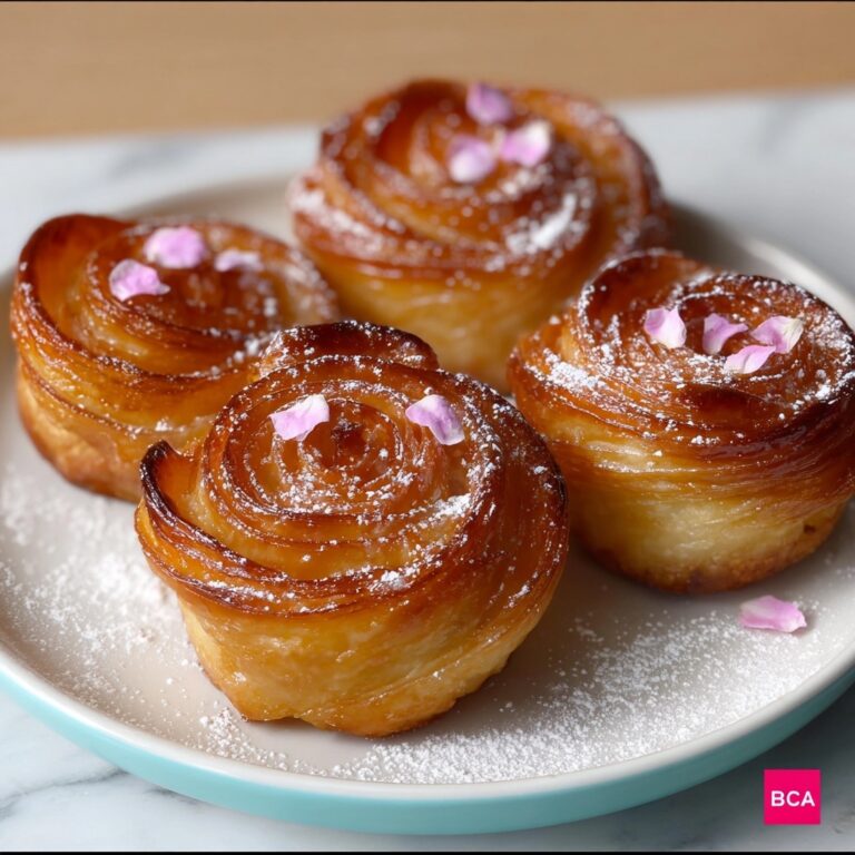 Apple Rose Pastry Blooms Recipe