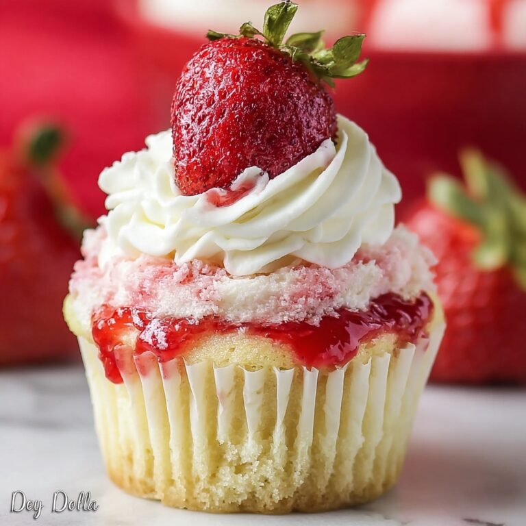 Strawberry Cheesecake Cupcakes Recipe