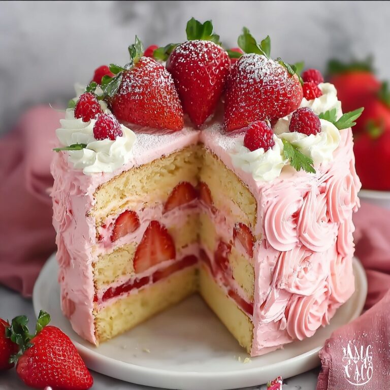 Best Strawberry Cake Ever Recipe