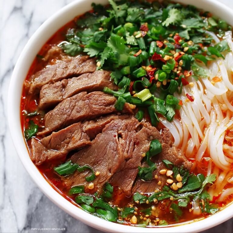 Authentic Bun Bo Hue: Spicy Beef Noodle Soup Recipe
