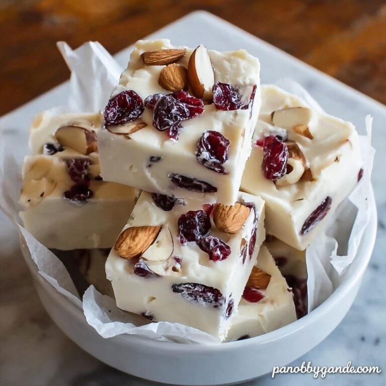 Cranberry Macadamia Nut Fudge Recipe
