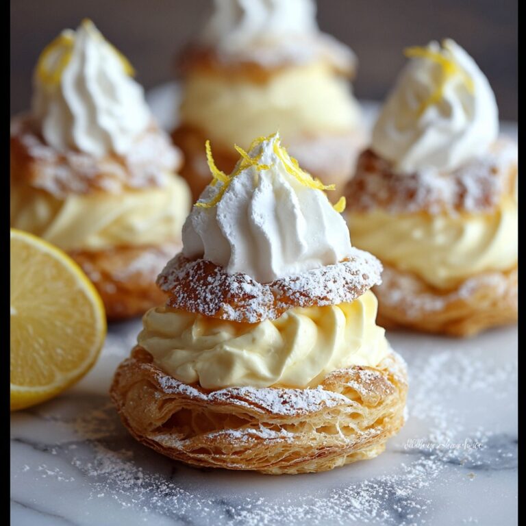 Limon Mascarpone Profiteroles Recipe