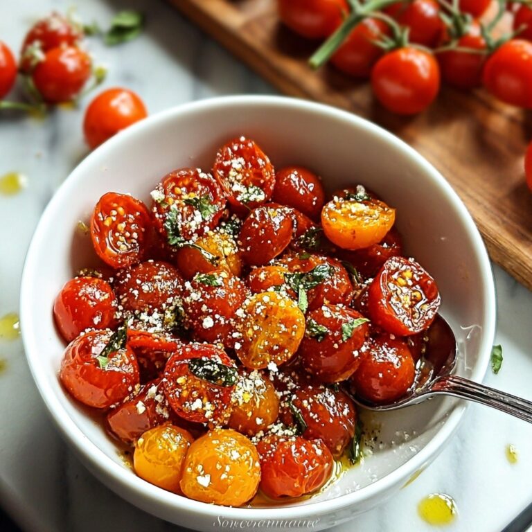 Garlic Roasted Cherry Tomatoes Recipe