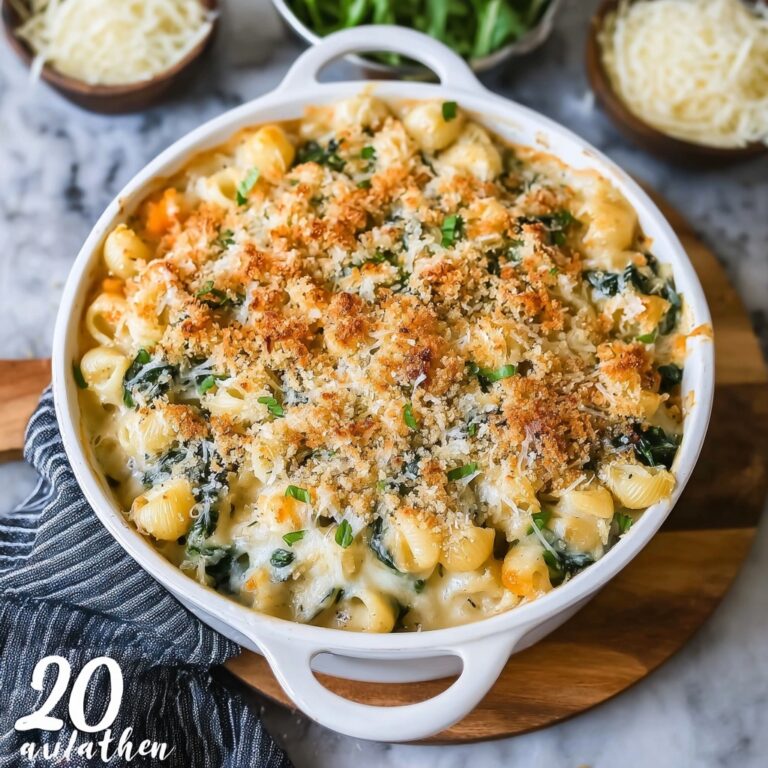 Spinach Artichoke Mac and Cheese Recipe