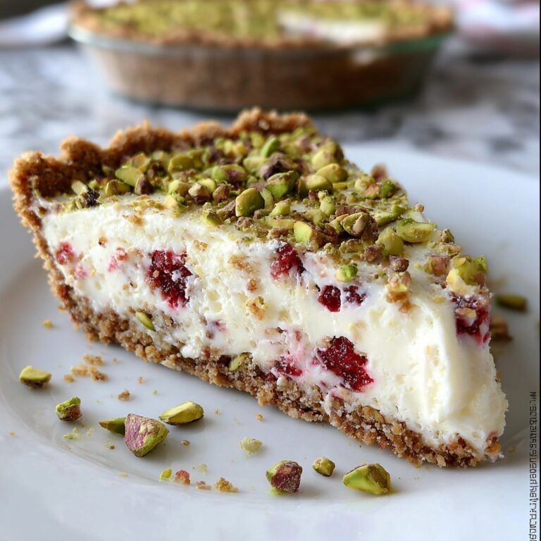 Vegan White Chocolate Pistachio Tart Recipe